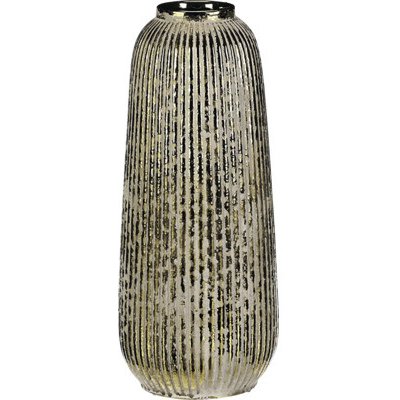 Váza keramická 35 cm krémovo-zlatá – Hledejceny.cz