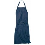 CG Workwear Zástěra Verona s laclem a kapsou 90x75 cm modrá tmavá CGW1146 – Hledejceny.cz