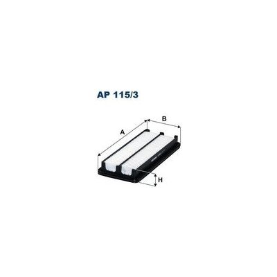 Vzduchový filtr FILTRON AP 115/3 – Hledejceny.cz