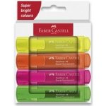 Faber Castell Textliner 46 Neon sada 4 ks 254644 – Zboží Živě