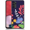 Pouzdro a kryt na mobilní telefon Samsung Pouzdro ACOVER Samsung Galaxy A13 4G A135 s motivem Colorful Flowers