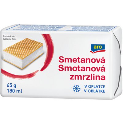 ARO Zmrzlina smetanová v oplatce 180ml – Hledejceny.cz