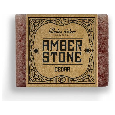 Boles D´olor jantarový kámen Vosk vonný AMBER STONE 5 x 2 x 4 cm Cedar Cedr – Zboží Dáma