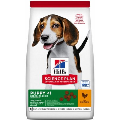 Hill’s Science Plan Puppy Medium Chicken 18 kg – Hledejceny.cz