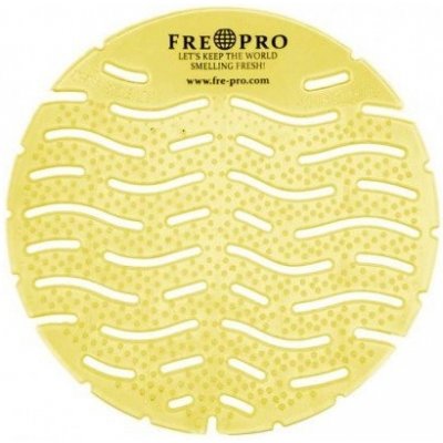 FrePro Wave sítko do pisoáru Citrus žlutá