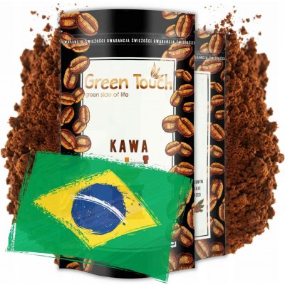 Green Touch Brazílie Yellow Bourbon mletá káva 1 kg