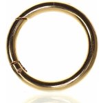 Kroužek karabina 40mm zlatý – Hledejceny.cz