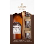 Ararat brandy 5YO 40% 0,7 l (DÁRKOVÉ BALENÍ 3 SKLENICE) – Zboží Dáma