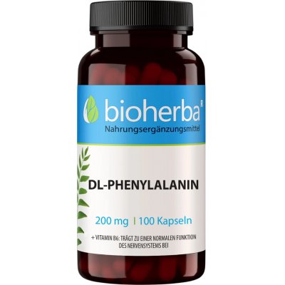 Bioherba DL-fenylalanin 200 mg 100 kapslí – Hledejceny.cz