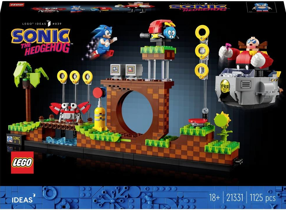 LEGO® Ideas 21331 Sonic the Hedgehog™ – Green Hill Zone od 1 298 Kč -  Heureka.cz