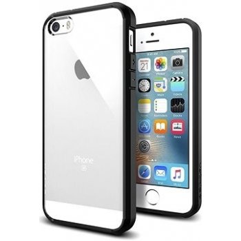 Pouzdro Spigen Ultra Hybrid iPhone SE / 5s / 5 černé