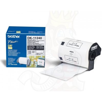 Brother 102mm x 51mm, bílá, 600 etiket, DK11240 – Hledejceny.cz