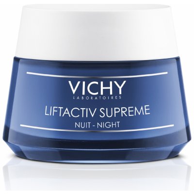 Vichy Liftactiv Supreme noční zpevňující a protivráskový krém s liftingový m efektem (Long Lasting Lifting Feel) 50 ml