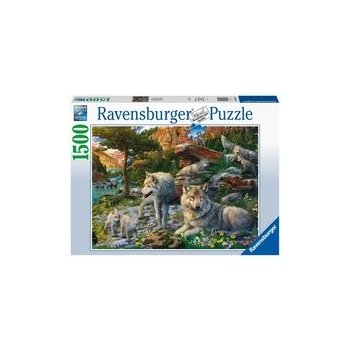 RAVENSBURGER Vlci 1500 dílků