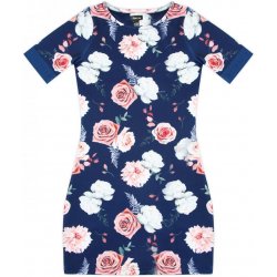 Firetrap All Over Print Dress Junior Girls Navy