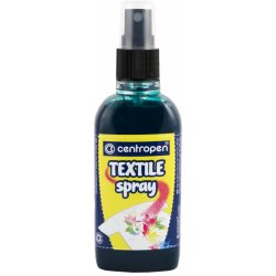 Barva na textil Centropen Textil sprej 110 ml zelený