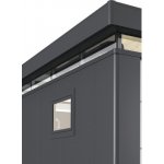 Biohort Otočné a výklopné okno pro domky CasaNova tmavě šedá 83 x 65 x 119 cm, P – Hledejceny.cz