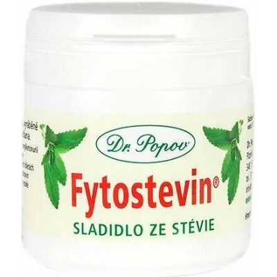 Dr.Popov Fytostevin sladidlo ze stévie 50 g – Zbozi.Blesk.cz