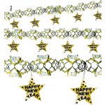 Party závěs zlatý 90 x 250 cm – Zboží Dáma