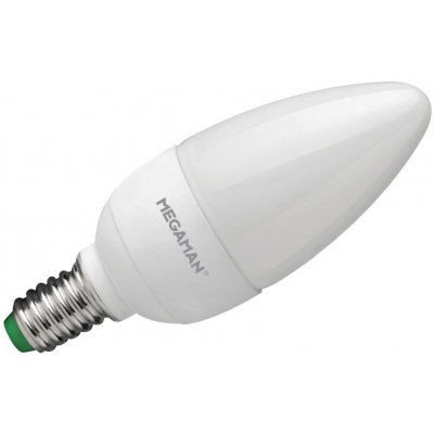 Megaman LED svíčka 5,5W E14 studená bílá LC1105,5-E14-4000K – Zboží Mobilmania