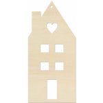 LYMFY Domeček 15x7 cm přírodní dřevo – Hledejceny.cz