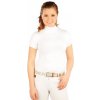 Jezdecké triko, košile a polokošile LITEX Triko dámské závodní bílé