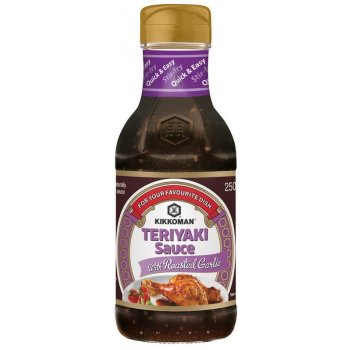 Kikkoman Teriyaki omáčka s pečeným česnekem 250 ml