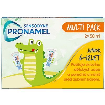 Sensodyne Pronamel Junior zubní pasta s fluoridem 2 x 50ml – Zbozi.Blesk.cz