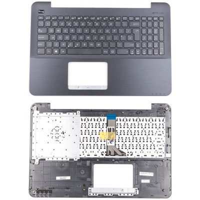 Klávesnice Asus X553M X555L X555 X553 X551 K555 - Černý palmrest 1 – Zboží Mobilmania