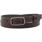 Tonibag dámský kožený opasek hnědá Hnědá – Zboží Dáma