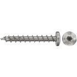 Fischer 574103 šrouby do dřevotřísky 5 mm 40 mm TX Nerezová ocel 100 ks – Hledejceny.cz