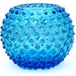 Váza 12cm - Hobnail - Ananas - akvamarín – Hledejceny.cz