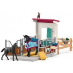 schleich ® Koňský box s klisnou a hříbětem 42611 – Zbozi.Blesk.cz