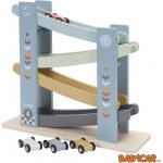 Little Dutch dřevěná závodní dráha Modrá – Sleviste.cz