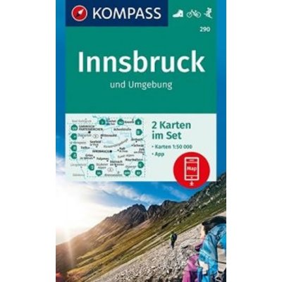 Kompass Karte Innsbruck und Umgebung 2 Bl.