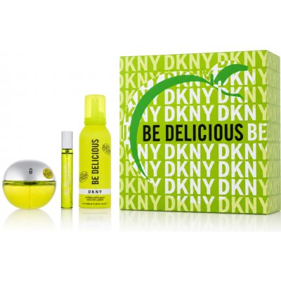 DKNY Be Delicious : EDP 100 ml + EDP 15 ml + sprchová pěna 150 ml pro ženy – Hledejceny.cz
