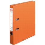 Herlitz pákový pořadač A4 5cm oranžový – Sleviste.cz