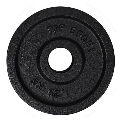 Top Sport Castyr Litinový kotouč 1,25 kg, 30mm – Zboží Dáma