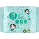 Tesco Fred & Flo dětské vlhčené ubrousky pro citlivou pokožku neparfémované 20 ks – Hledejceny.cz
