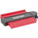 Šablona Strend Pro DG681, 125x130 mm, magnet, s uzamčením, pomůcka na obkreslení tvarů ST212574
