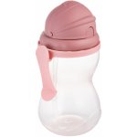 Canpol babies Cestovní sportovní láhev se slámkou růžová 370 ml – Zboží Dáma
