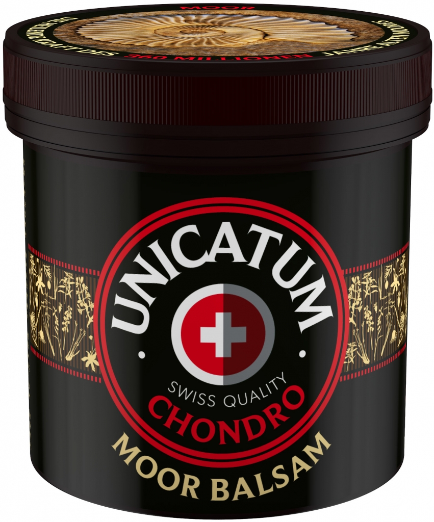 Swissmedicus Unicatum Chondro rašelinový balzám s bylinnými extrakty 250 ml