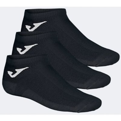 Joma ponožky Invisible Sock 3-pack Black černá