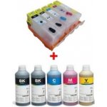 Refill Kit InkTec Canon PGI-520 + CLI-521CMYK - kompatibilní – Sleviste.cz