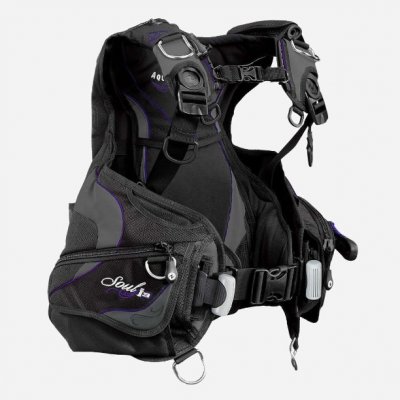Aqualung kompenzátor vztlaku Soul I3 dámský Black/Purple – Zboží Dáma