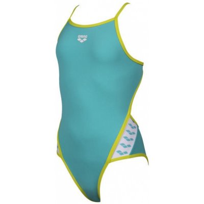 Arena Team Stripe Super Fly Back One Piece Junior Mint/Soft... – Zboží Mobilmania