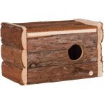 Trixie Hnízdící budka z přírodního dřeva 21 x 13 x 12 cm – Zboží Dáma