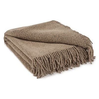 Vlnka Vlněný pléd hnědá 140x200 – Sleviste.cz
