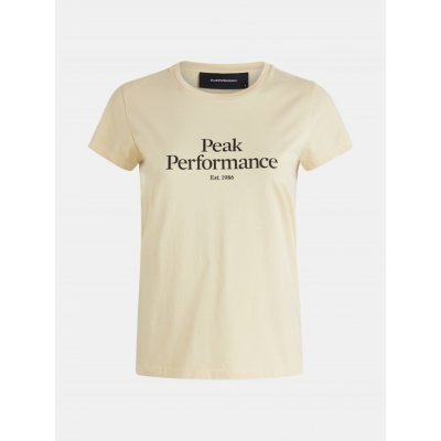 Peak performance W ORIGINAL TEE hnědá