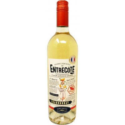 Gourmet Pére & Fils Chardonnay Entrecote 2021 13% 0,75 l (holá láhev) – Hledejceny.cz